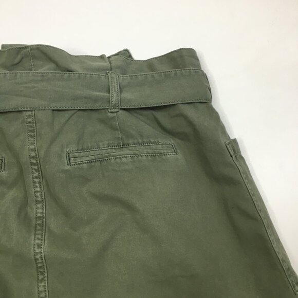 JOE'S Jeans Green Belted Carrot top Waist Denim Skirt - Picture 11 of 11